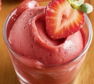 Easy Strawberry Sorbet
