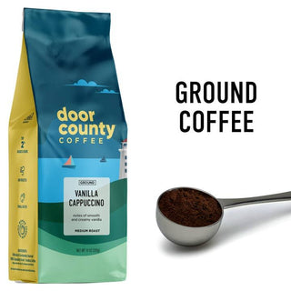 10 oz Vanilla Cappuccino ground coffee