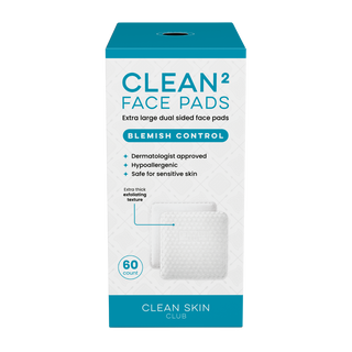 Clean Skin Club Clean2 Face Pads Blemish Control 60 count