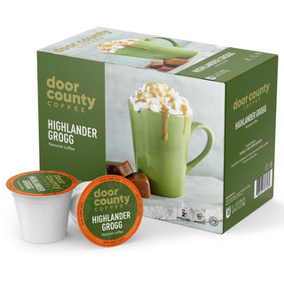 Door County Coffee Highlander Grogg K-Cups | 10 Count Single Serve