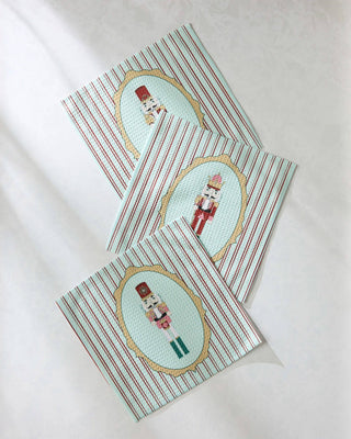 Nutcracker Intermission Geometry Dishcloth Set of 3