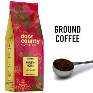 Door County Coffee Mistletoe Mocha 8 oz Bag