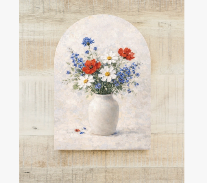 Americana Bouquet Mini Arch