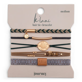 K'lani Journey Hair Tie Bracelets | Sea Turtle 5-Pack