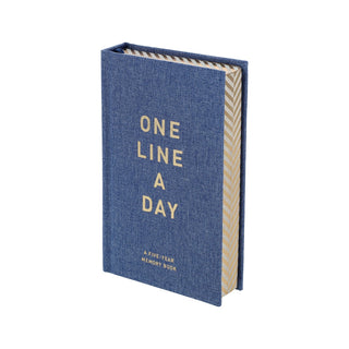Denim One Line A Day | Five-Year Memory Journal