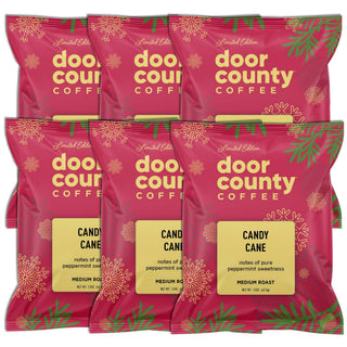 Door County Coffee Candy Cane Single-Pot Sampler 1.5 oz