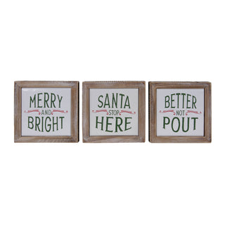 Wood/Metal Framed Block