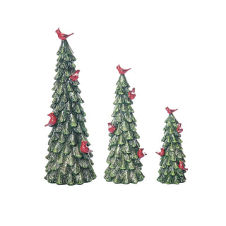 Glitter Cardinal Tree - Medium