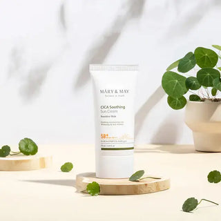 Mary&May Cica Soothing Sun Cream SPF50+ 50ml Korean sunscreen