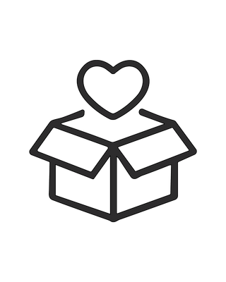 Monthly subscription box icon