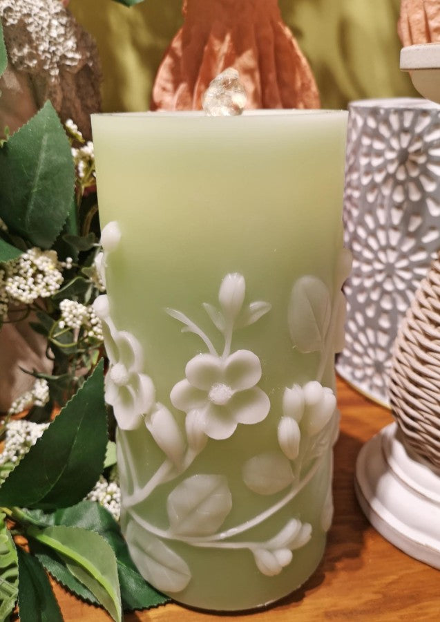 4x8 Jasmine Fountain Candle