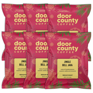Door County Coffee Jingle Bell Java Single-Pot Sampler 1.5 oz