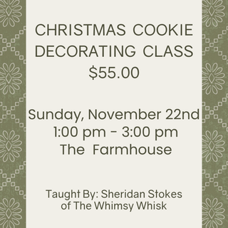 Christmas Cookie Decorating Class