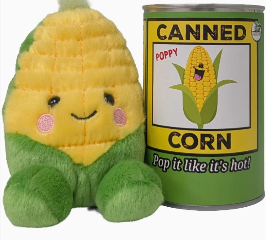 Poppy the Canned Corn Plush Gift