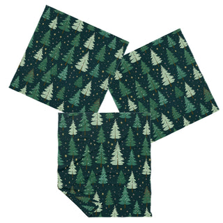 Gold Winter Trees Dish Cloths Set of 3