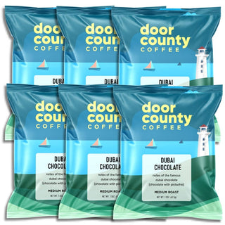 Door County Coffee Dubai Chocolate Single-Pot Sampler 1.5 oz