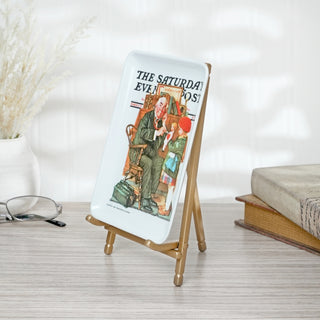 Bard's Satin Gold Metal Easel 7" | Display Stand for Plates, Signs + Books