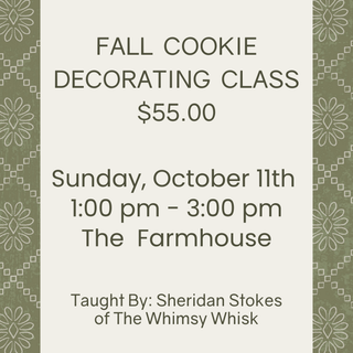 Fall Cookie Decorating Class