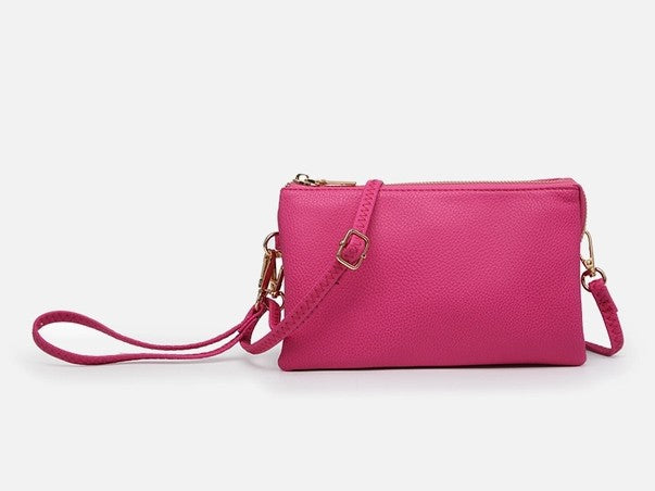 Riley Monogrammable Crossbody Wristlet