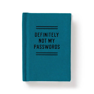 Brass Monkey Definitely Not My Passwords | Tiny Password Diary