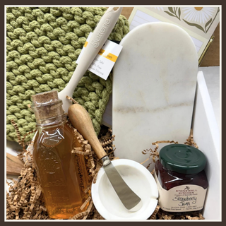 Farmhouse Finds monthly subscription box with seasonal home decor